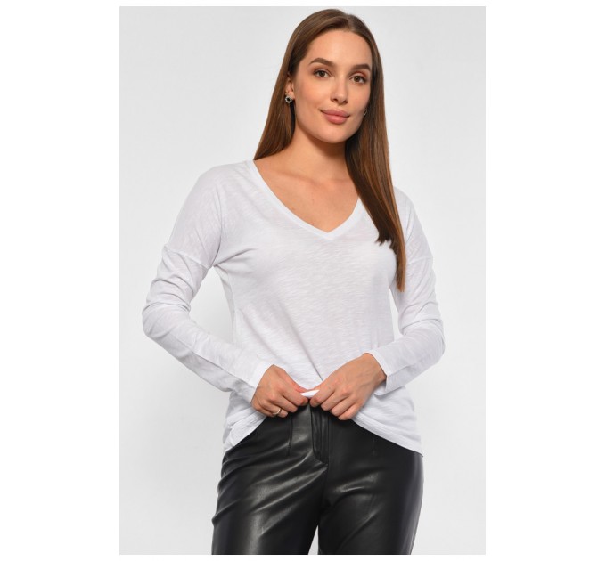 Кофта жіноча білого кольору 187841L