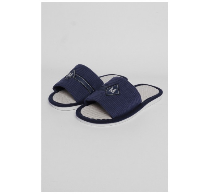 Капці кімнатні чоловічі темно-синього кольору 187903L