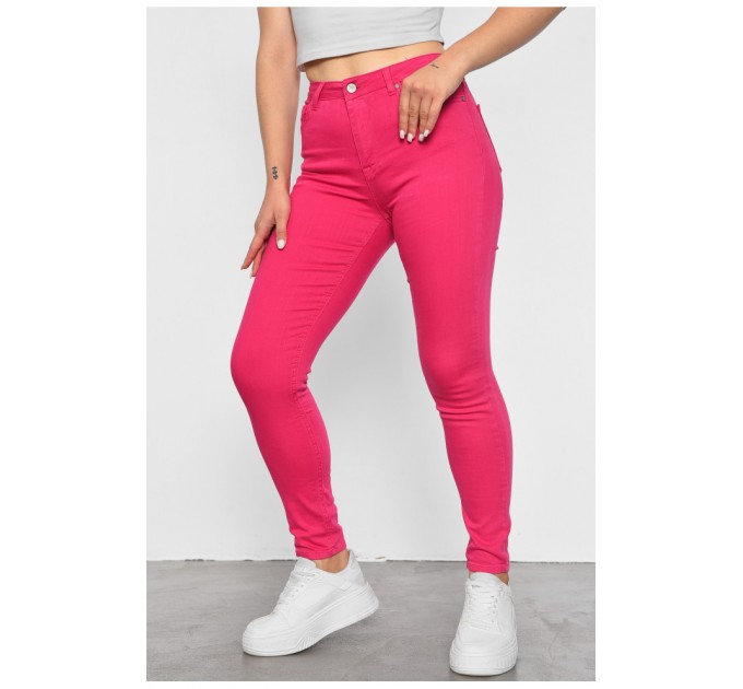 Джинсы женские розового цвета 188695L