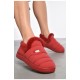 Капці домашні чуні жіночі червоного кольору 188958L