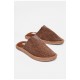 Капці кімнатні чоловічі коричневого кольору 189009L
