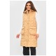 Жилетка жіноча подовжена бежевого кольору 189055L