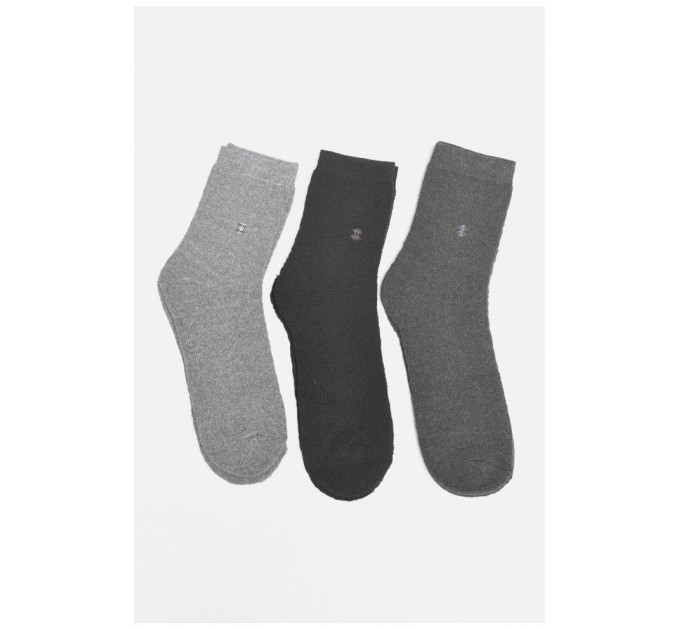 Набір шкарпеток чоловічих махрових 3 штуки 189381L