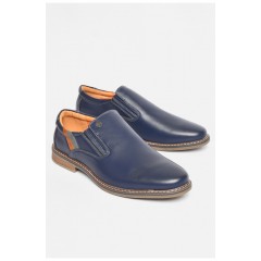 Туфлі чоловічі синього кольору 189416L