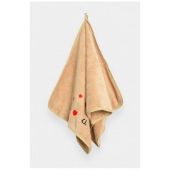 Полотенце кухонное микрофибра бежевого цвета 189652L