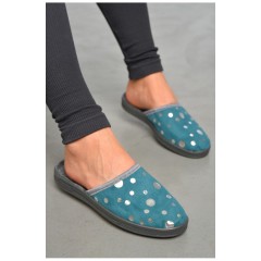 Капці жіночі зеленого кольору 189806L