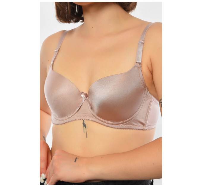 Бюстгальтер жіночий пудрового кольору чашка В 189868L