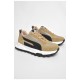 Кросівки чоловічі бежевого кольору на шнурівці 189879L