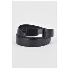 Ремень мужской черного цвета размер 110*3,5 см 189918L