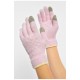 Перчатки женские сенсорные розового цвета 190019L