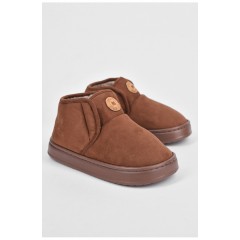 Тапочки комнатные мужские коричневого цвета 190116L