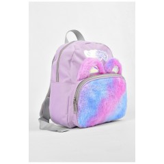Рюкзак дитячий текстильний фіолетового кольору 190123L