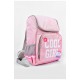 Рюкзак дитячий текстильний рожевого кольору 190130L