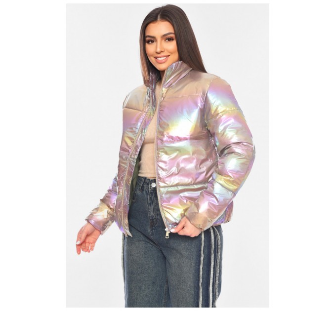 Куртка жіноча демісезонна кольору хамелеон 190249L