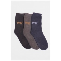 Набір шкарпеток чоловічих махрових 3 штуки 190326L