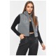 Жилетка женская серого цвета 190450L