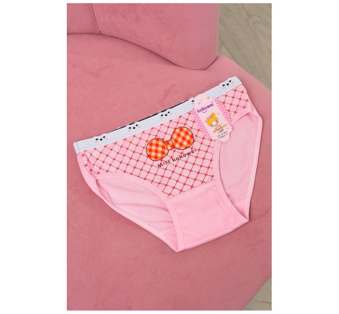 Трусики дитячі для дівчинки рожевого кольору з малюнком 190713L