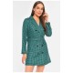Сукня-піджак жіноча зеленого кольору 191015L