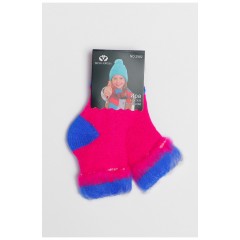 Шкарпетки дитячі з начісом рожевого кольору 191031L