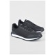 Кросівки чоловічі чорного кольору на шнурівці 191617L Кросівки чоловічі чорного кольору на шнурівці 191617L