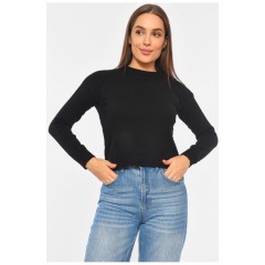 Свитер женский черного цвета 191828L