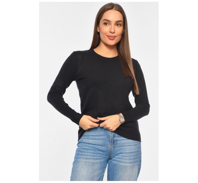 Свитер женский черного цвета 191830L