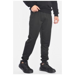 Спортивні штани чоловічі чорного кольору 191916L