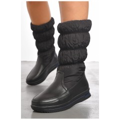Чоботи жіночі зимові чорного кольору 191934L