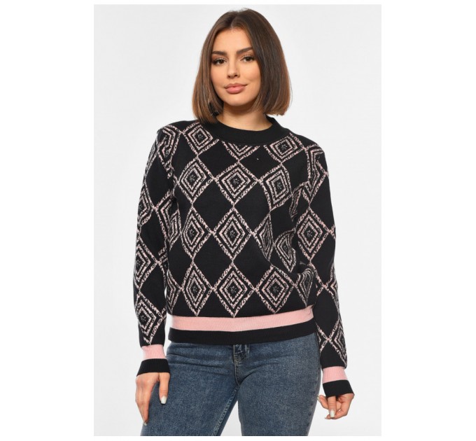 Светр жіночий чорного кольору 192342L