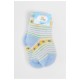 Шкарпетки дитячі ангорові блакитного кольору з принтом 192444L