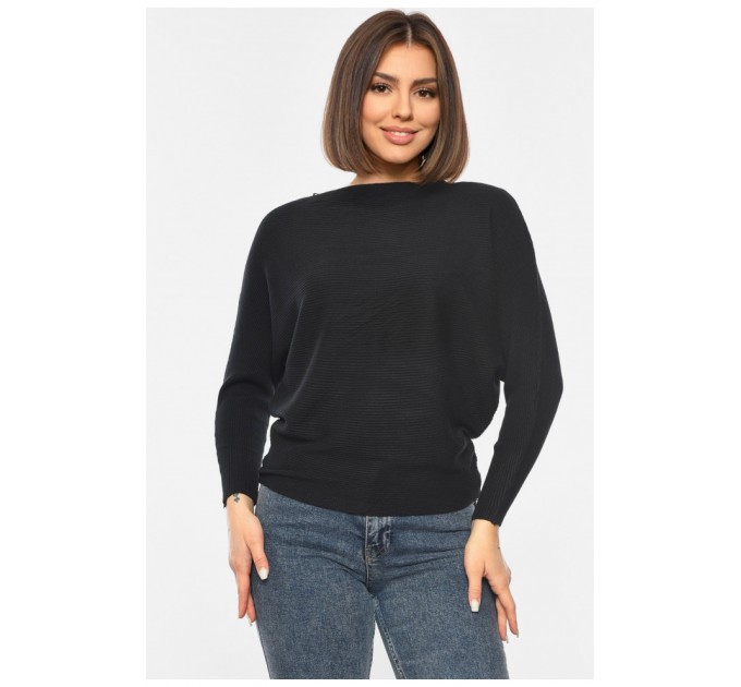 Свитер женский черного цвета 192505L