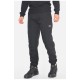 Спортивні штани чоловічі на флісі чорного кольору 192621L