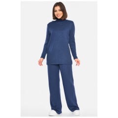 Костюм жіночий напівбатальний синього кольору 193420L