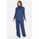 Костюм жіночий напівбатальний синього кольору 193420L