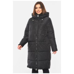 Куртка жіноча зимова чорного кольору 193668L