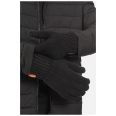 Рукавички чоловічі акрилові утеплені чорного кольору 193684L