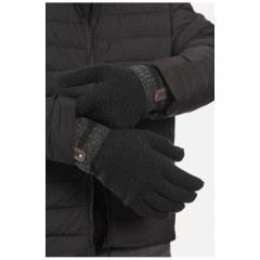 Рукавички чоловічі акрилові утеплені чорного кольору 193695L