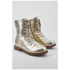 Ботинки детские демисезон золотистого цвета 193827L