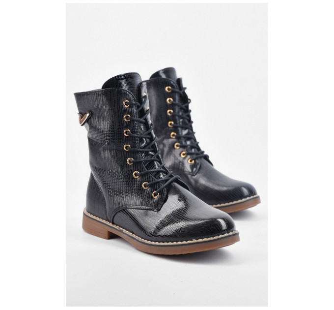 Черевики дитячі демісезон чорного кольору 193828L