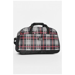 Сумка дорожня унісекс з принтом чорного кольору 194195L