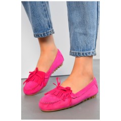 Балетки жіночі рожевого кольору 194398L