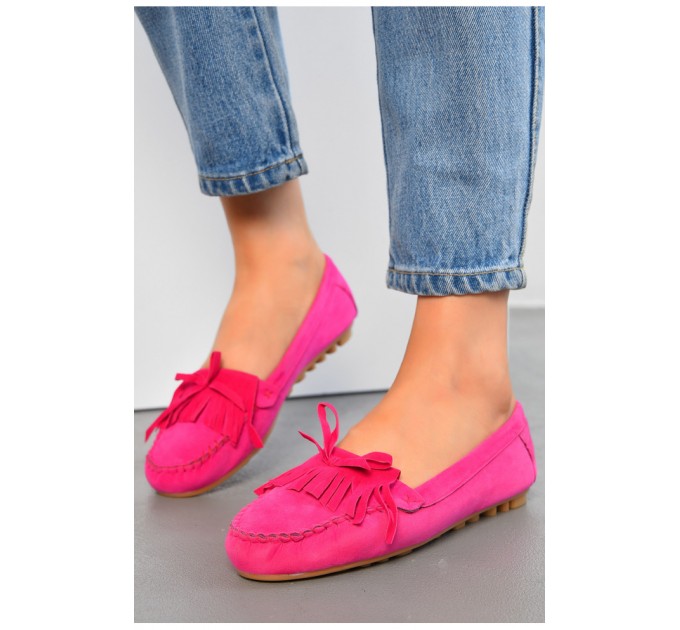 Балетки жіночі рожевого кольору 194398L