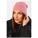 Шапка жіноча демісезонна рожевого кольору 194597L
