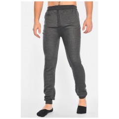 Підштанники чоловічі на флісі темно-сірого кольору 195372L