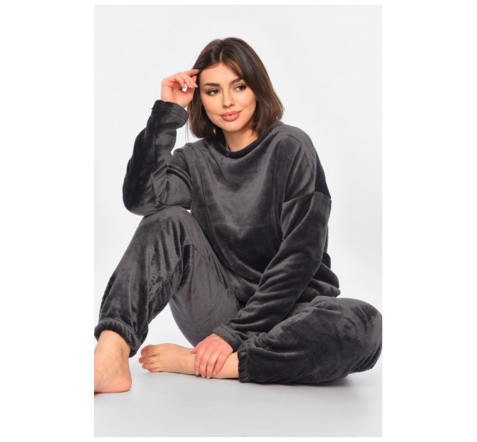 Піжама жіноча сірого кольору 195442L