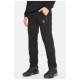 Спортивні штани чоловічі на флісі чорного кольору 195715L