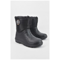 Дутики чоловічі піна зі з`ємною шкарпеткою чорного кольору 195784L