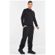 Спортивний костюм чоловічій на флісі чорного кольору 195975L