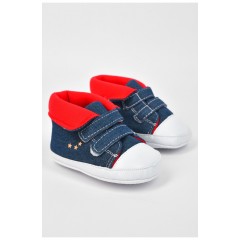 Пінетки дитячі для хлопчика синього кольору 196148L