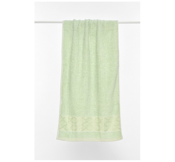 Рушник для обличчя махровий м'ятного кольору 196453L